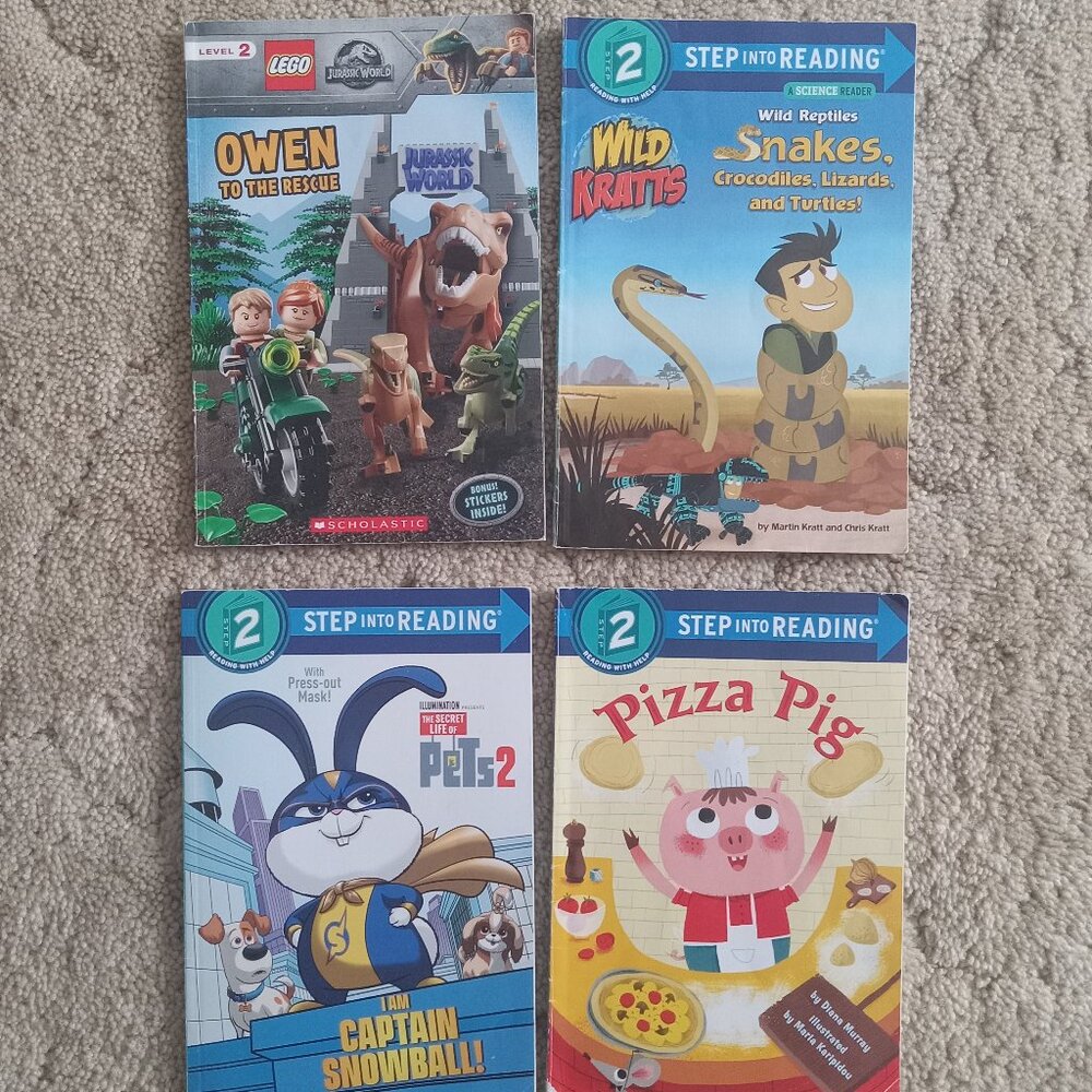 Step into Reading Level 2 Books